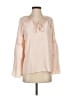 Parker 100% Silk Pink Blouse Size S - photo 1