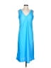 A New Day 100% Polyester Blue Cocktail Dress Size L - photo 1
