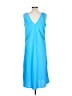 A New Day 100% Polyester Blue Cocktail Dress Size L - photo 2