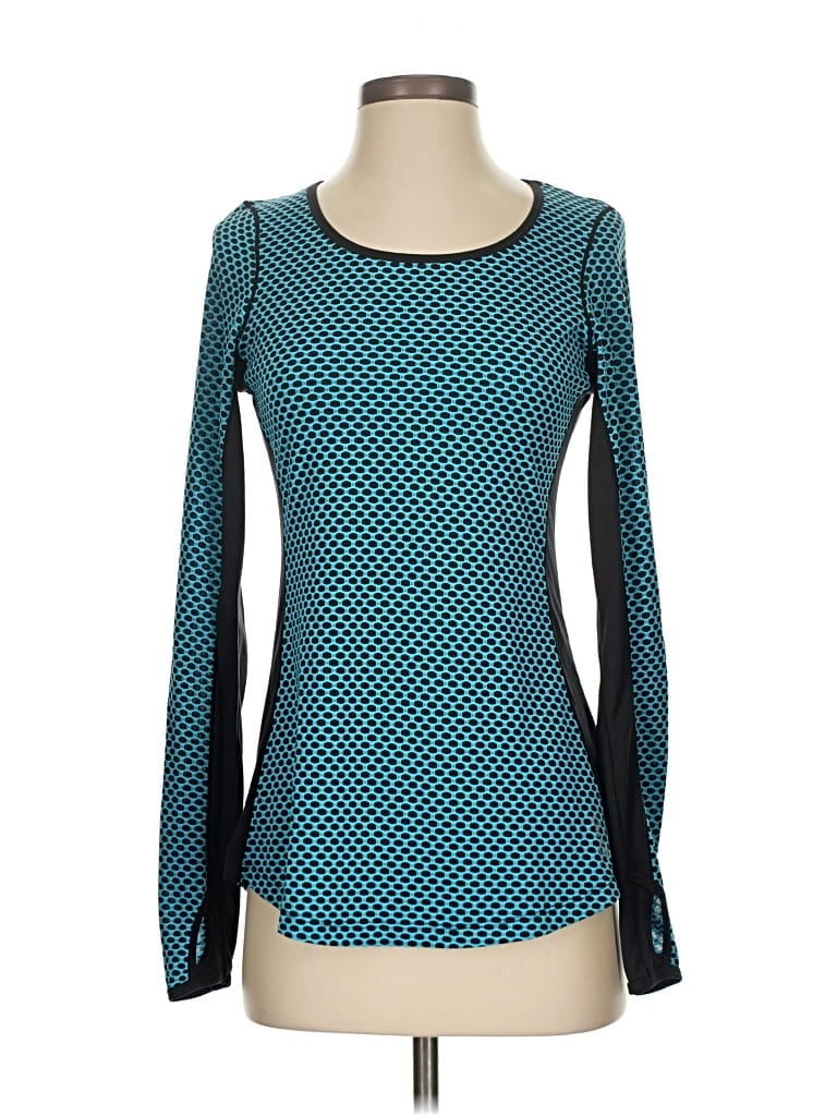 ASICS Pre-owned Long Sleeve T-shirt In Blue