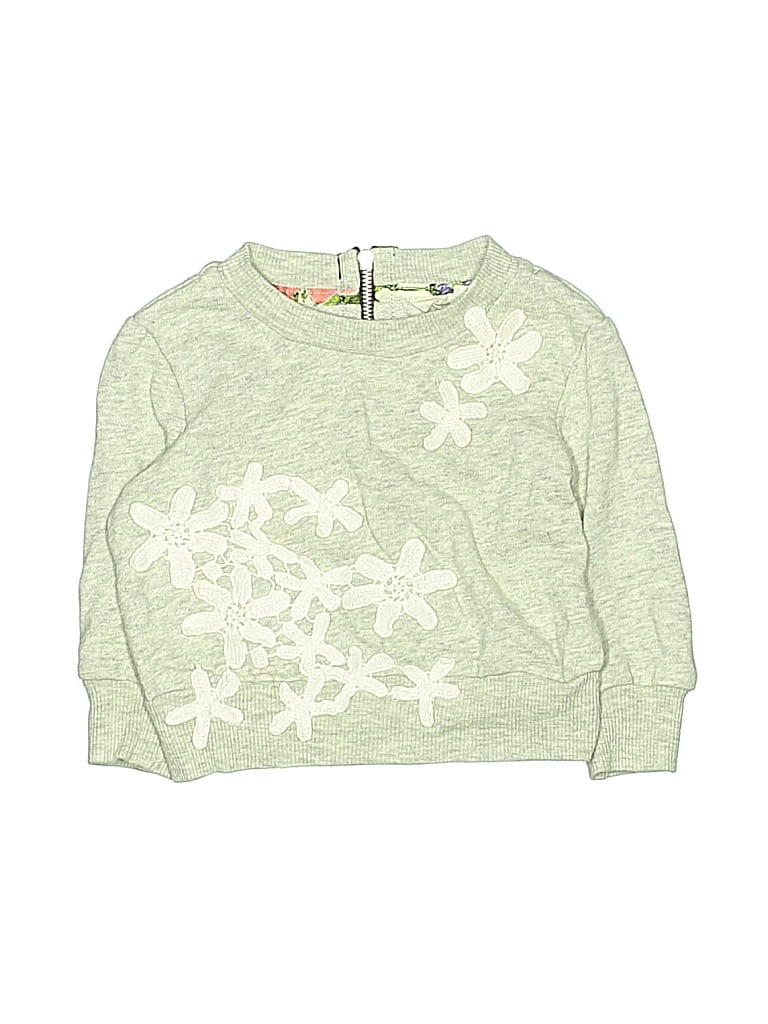 Pre-owned Truly Me By Sara Sara Kids' Pullover Sweater In Green