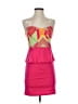 Judith March Color Block Pink Cocktail Dress Size S - photo 1