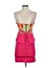 Judith March Color Block Pink Cocktail Dress Size S - photo 2