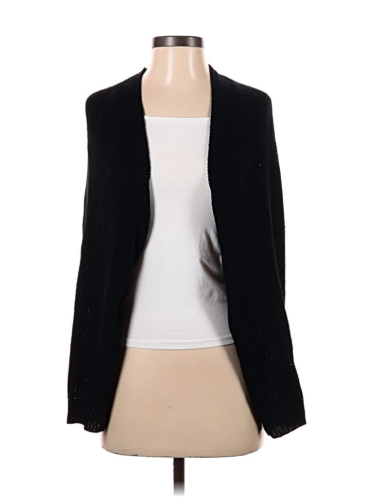 Pre-owned Unbranded Cardigan Sweater In Black