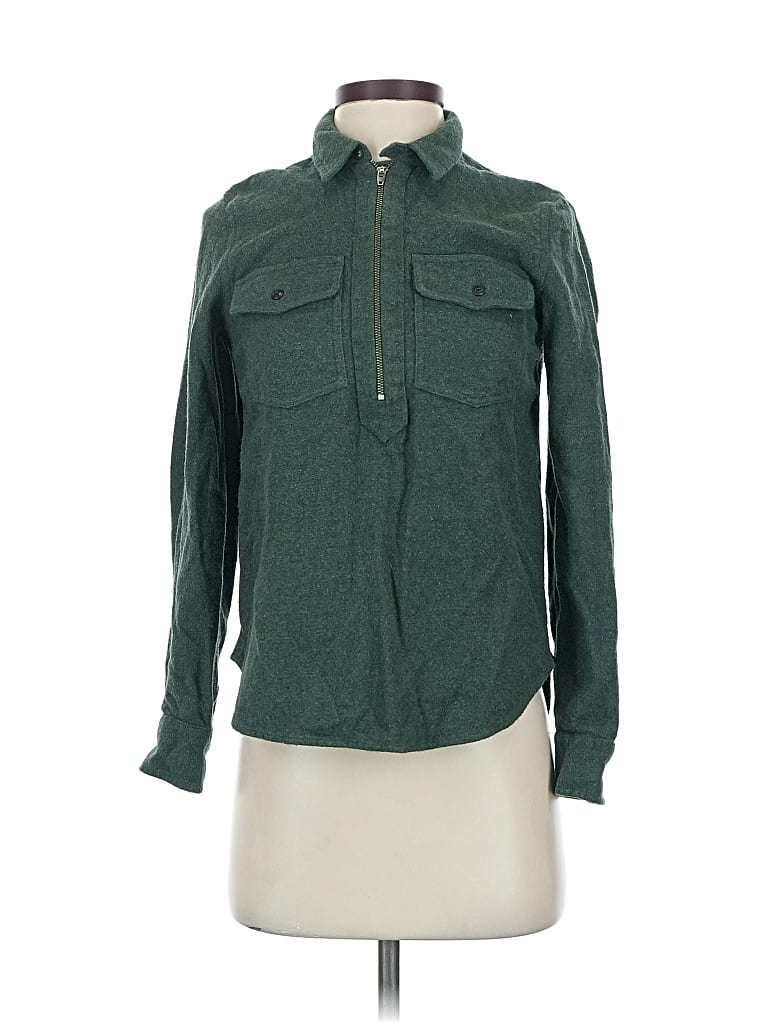 MADEWELL Pre-owned Cardigan Sweater In Green