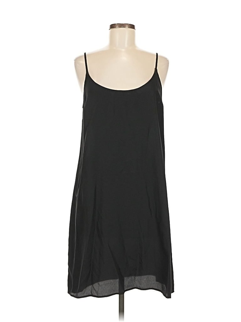 Pre-owned Garnet Hill Casual Dress In Black