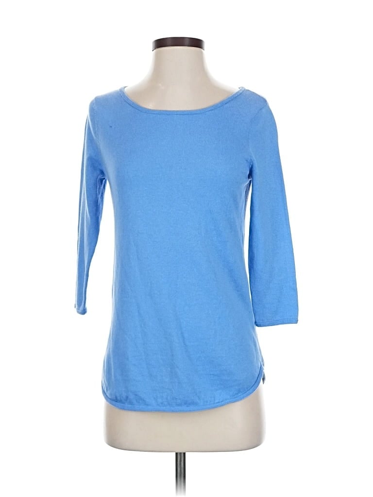 IN CASHMERE Pre-owned 3/4 Sleeve T-shirt In Blue