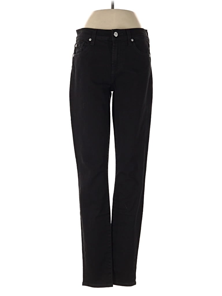 Pre-owned 7 For All Mankind Jeans In Black