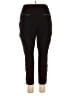 Ellen Tracy Solid Black Active Pants Size XL - photo 2