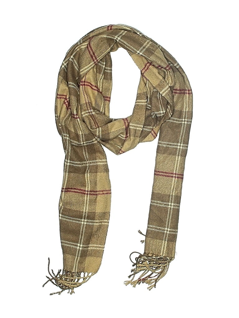 Pre-owned Chaps Scarf In Brown