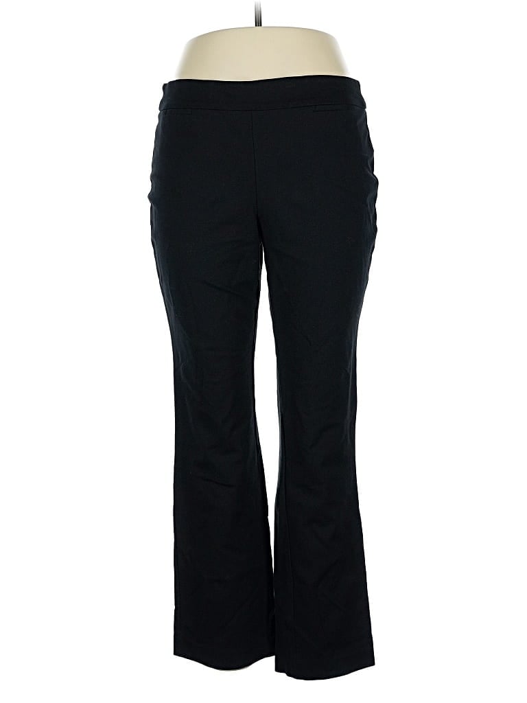 Pre-owned Kasper Active Pants In Black