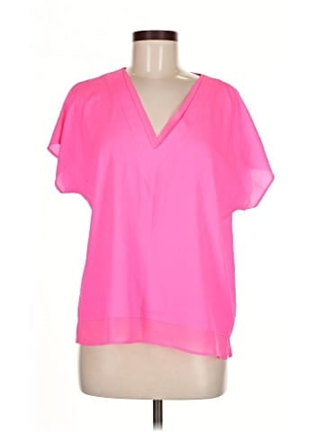 DKNY Short Sleeve Blouse (view 1)
