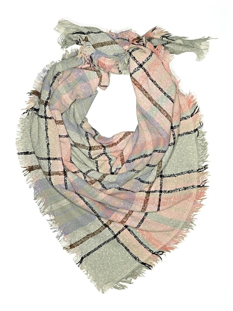 Pre-owned Assorted Brands Scarf In Pink