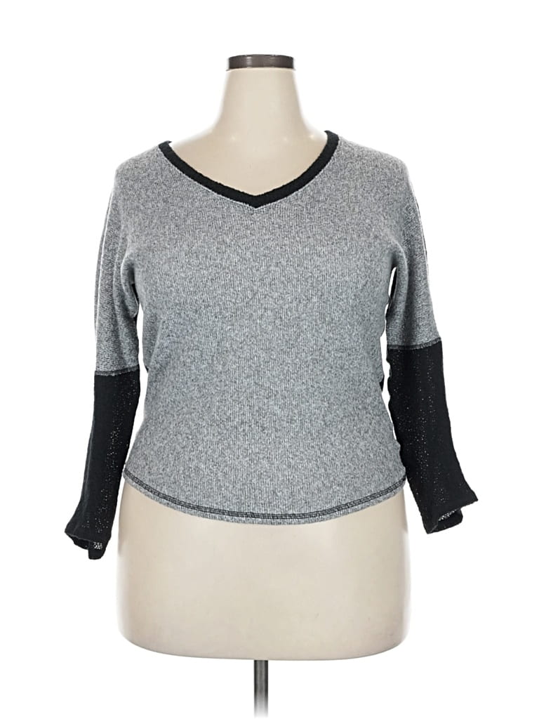Pre-owned Nally & Millie Pullover Sweater In Gray