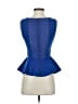 Alice + Olivia Blue Sleeveless Top Size XXS (estimated) - photo 2