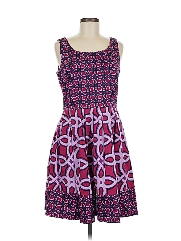 Pre-owned Taylor Casual Dress In Purple