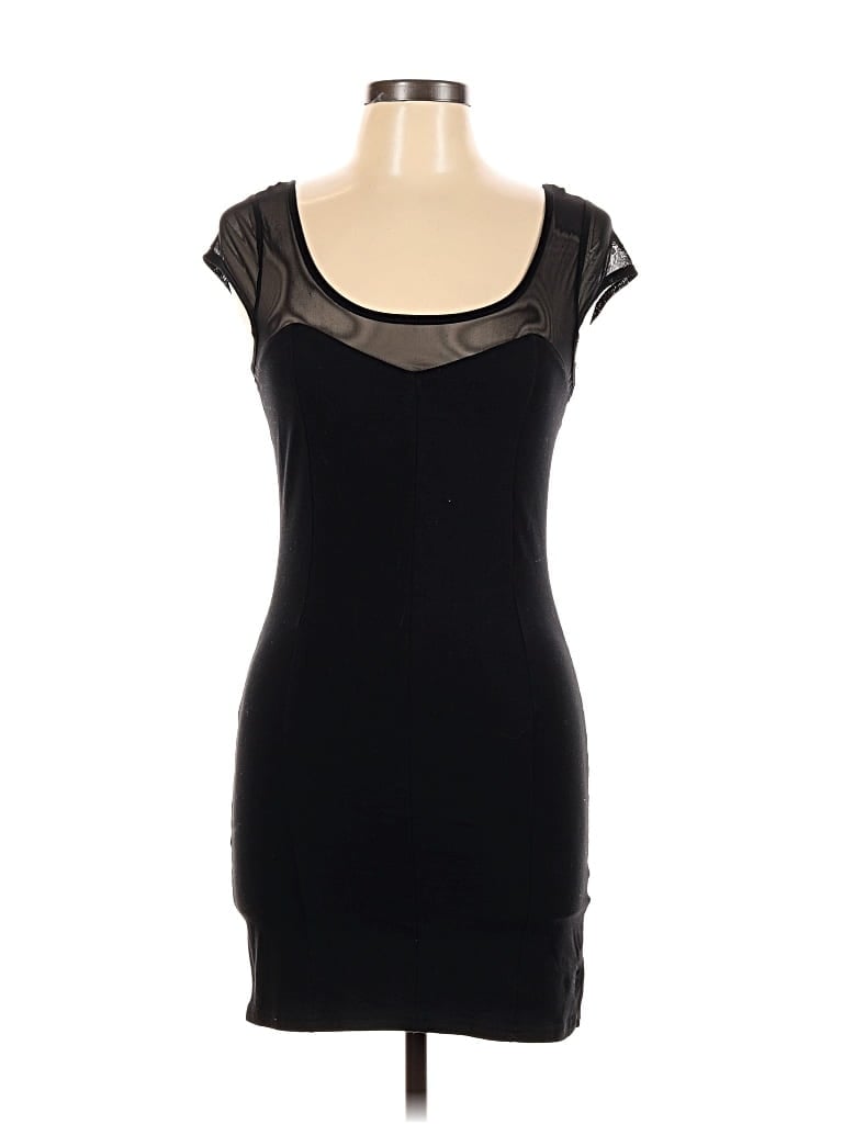 Pre-owned Divided By H&m Cocktail Dress In Black