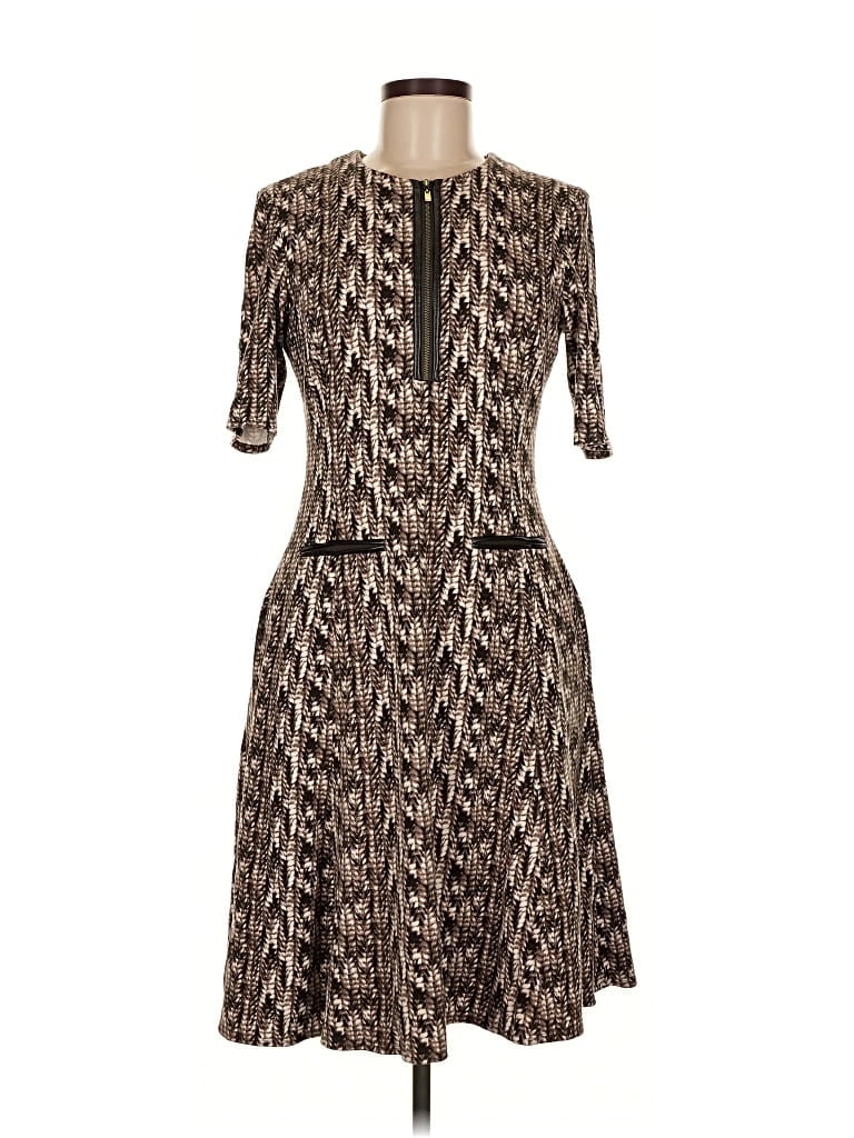 W BY WORTH Pre-owned Casual Dress In Brown