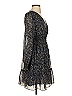 Max Studio Paisley Blue Casual Dress Size XS - photo 4