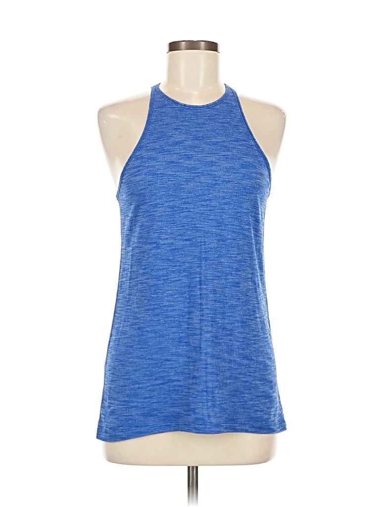 Pre-owned Lululemon Athletica Active Tank Top In Blue