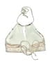 Athleta Paisley Gold Purple Swimsuit Top Size S - photo 2