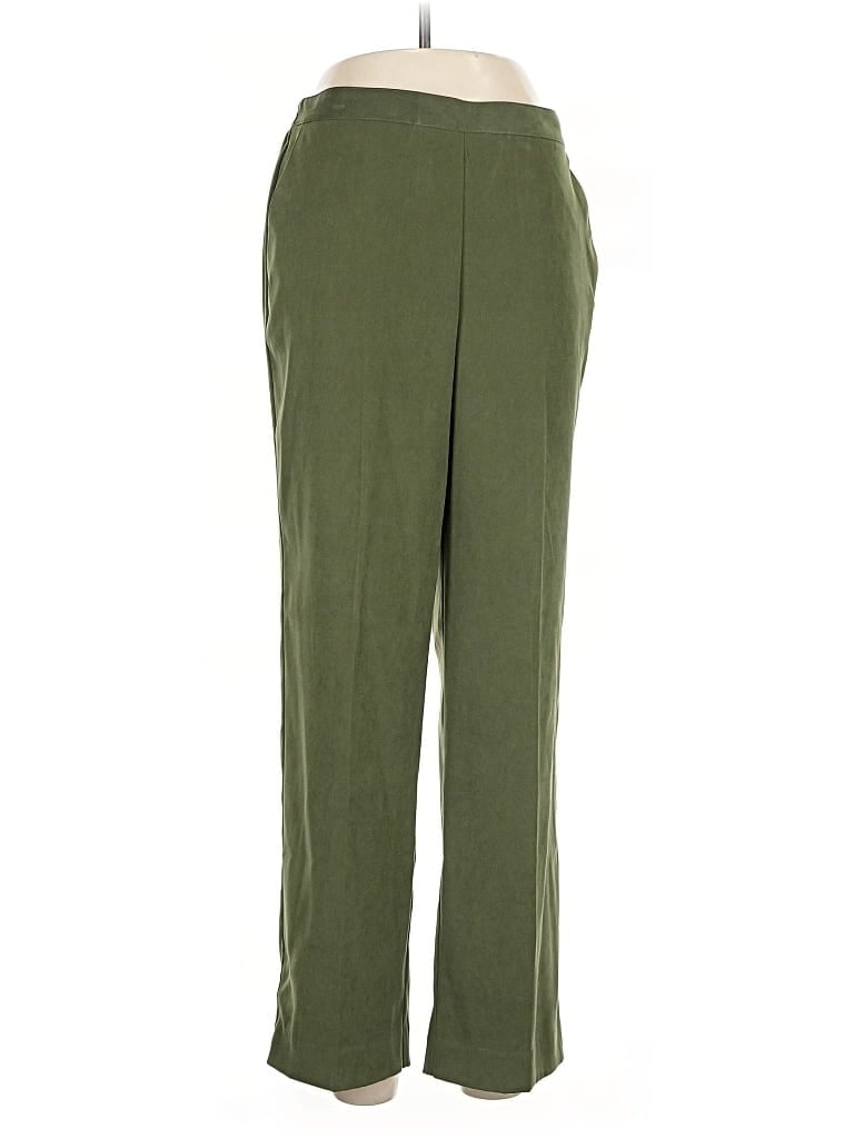 Alfred Dunner Casual Pants In Green