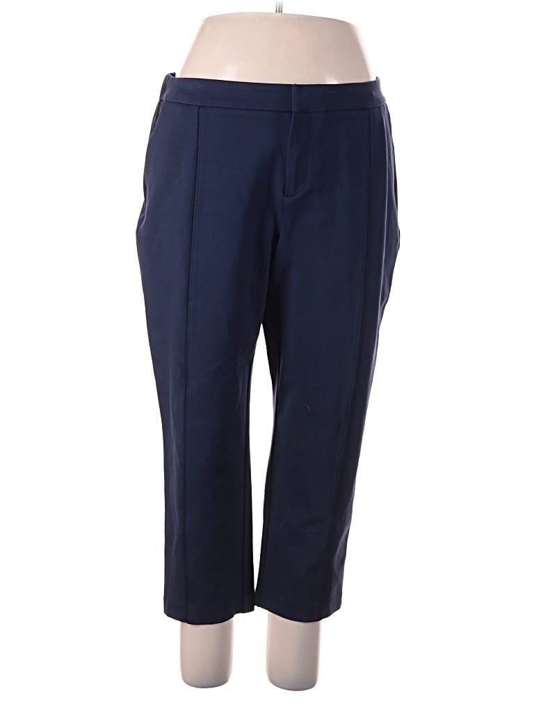 Pre-owned Eloquii Casual Pants In Blue