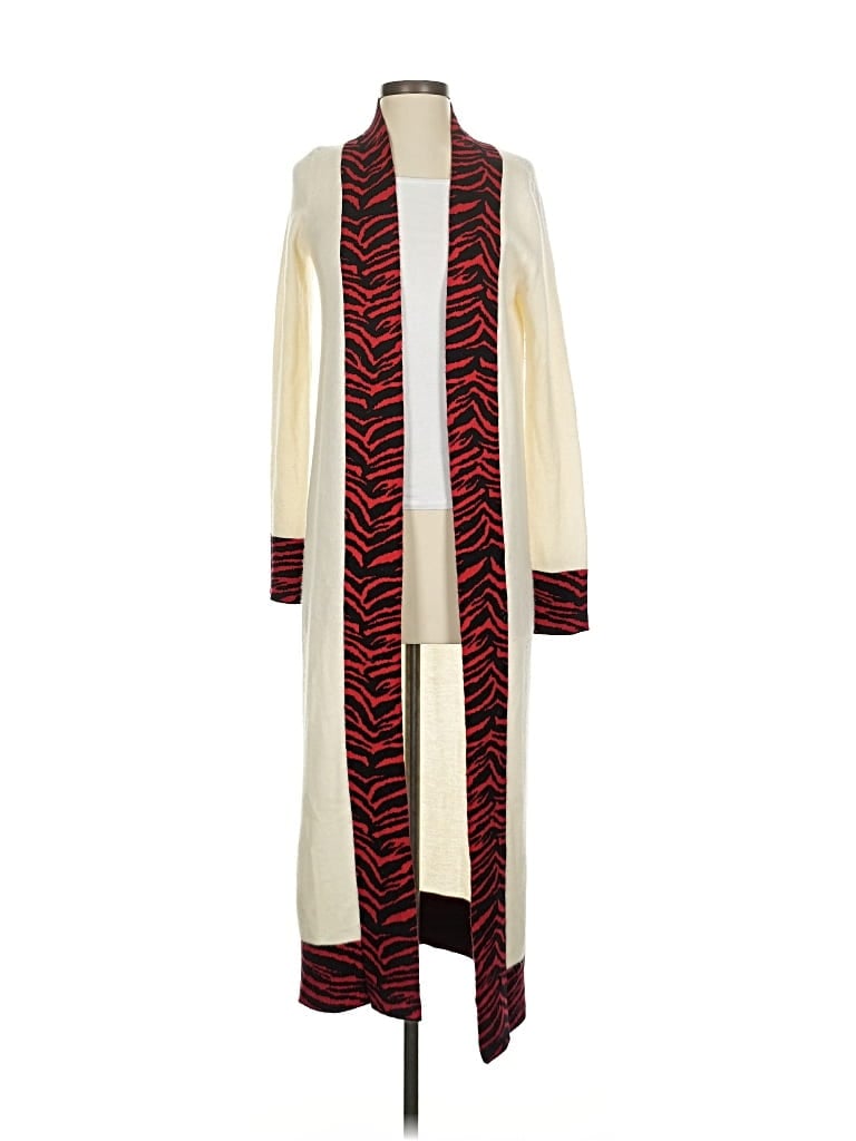 MADELEINE THOMPSON Pre-owned Wool Cardigan Sweater In White