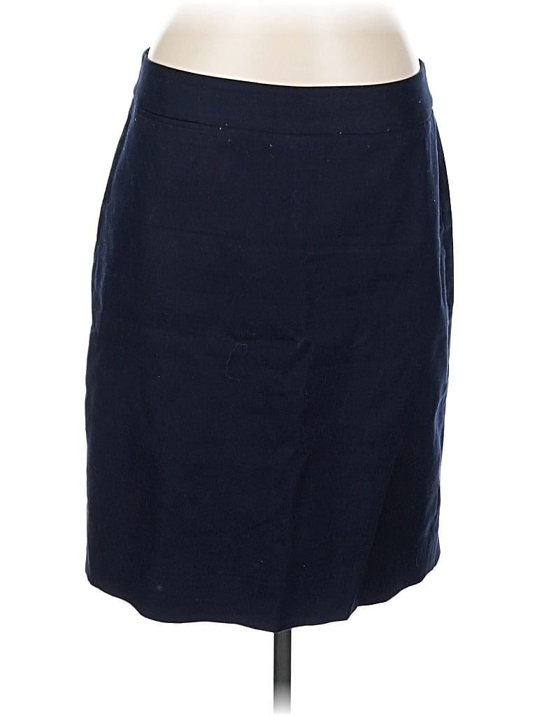 Pre-owned J.crew Factory Store Formal Skirt In Blue