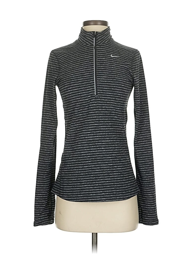 Pre-owned Nike Long Sleeve T-shirt In Gray