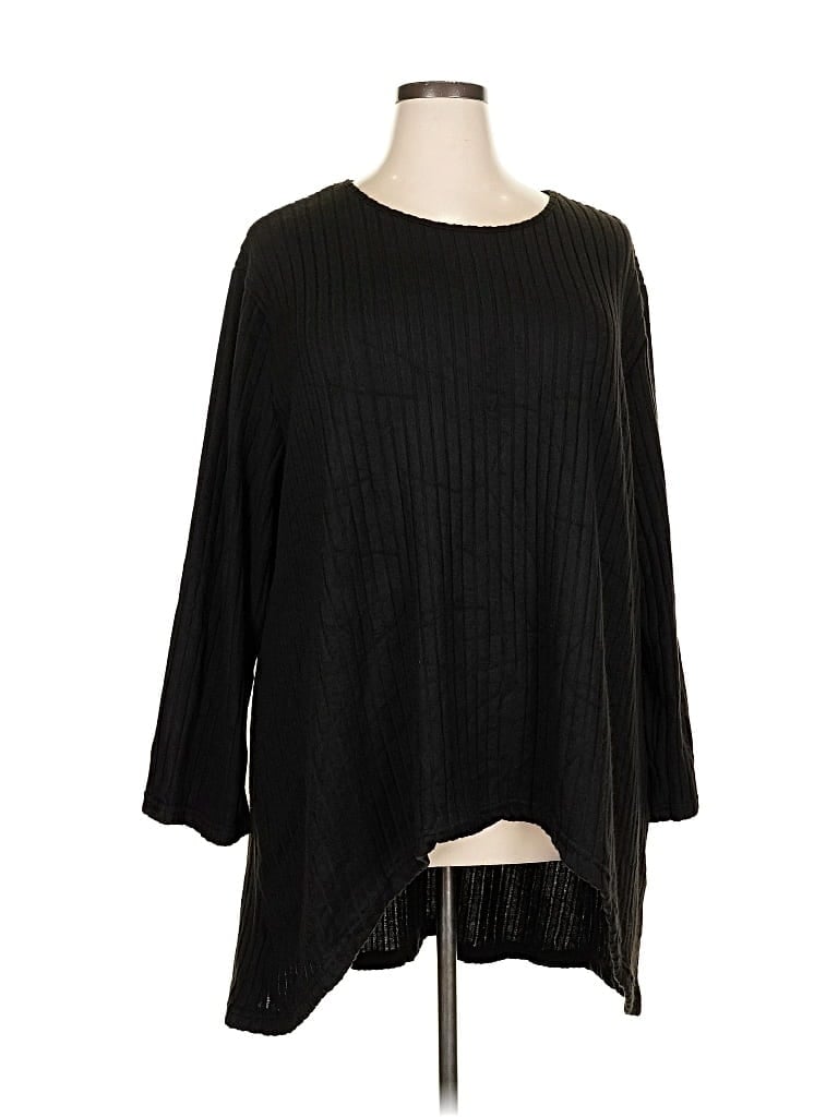 Pre-owned Unbranded Pullover Sweater In Black