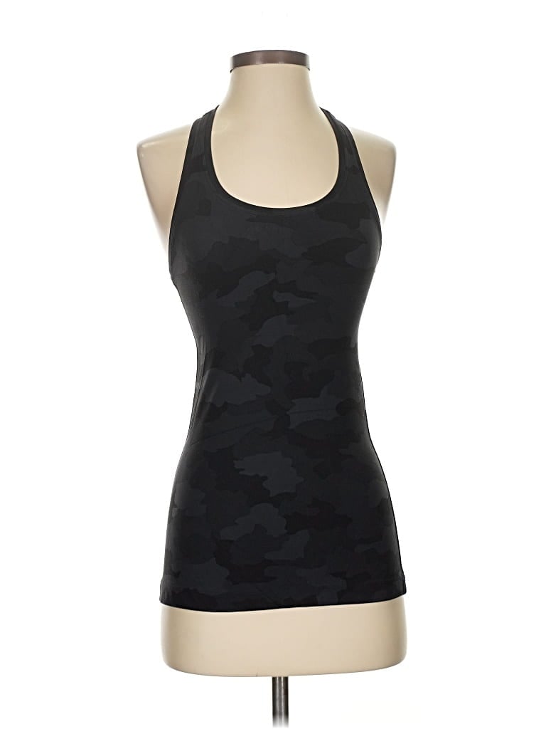 Pre-owned Lululemon Athletica Active Tank Top In Black