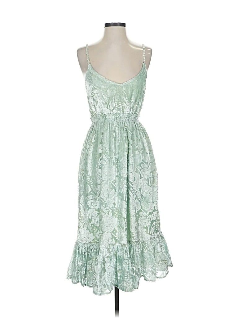 Pre-owned Hemant & Nandita Cocktail Dress In Green