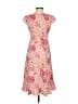 BCBG 100% Polyester Paisley Pink Casual Dress Size S - photo 2