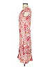 BCBG 100% Polyester Paisley Pink Casual Dress Size S - photo 5