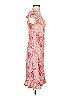 BCBG 100% Polyester Paisley Pink Casual Dress Size S - photo 4