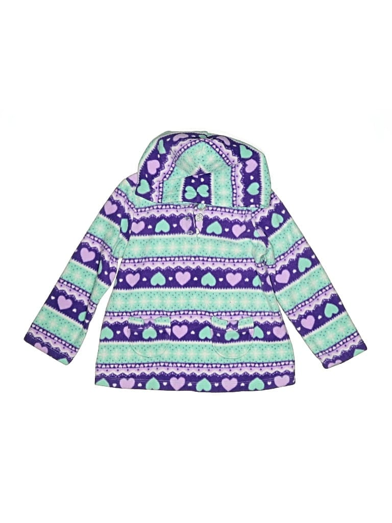 Pre-owned Jumping Beans Kids' Snow Jacket In Purple