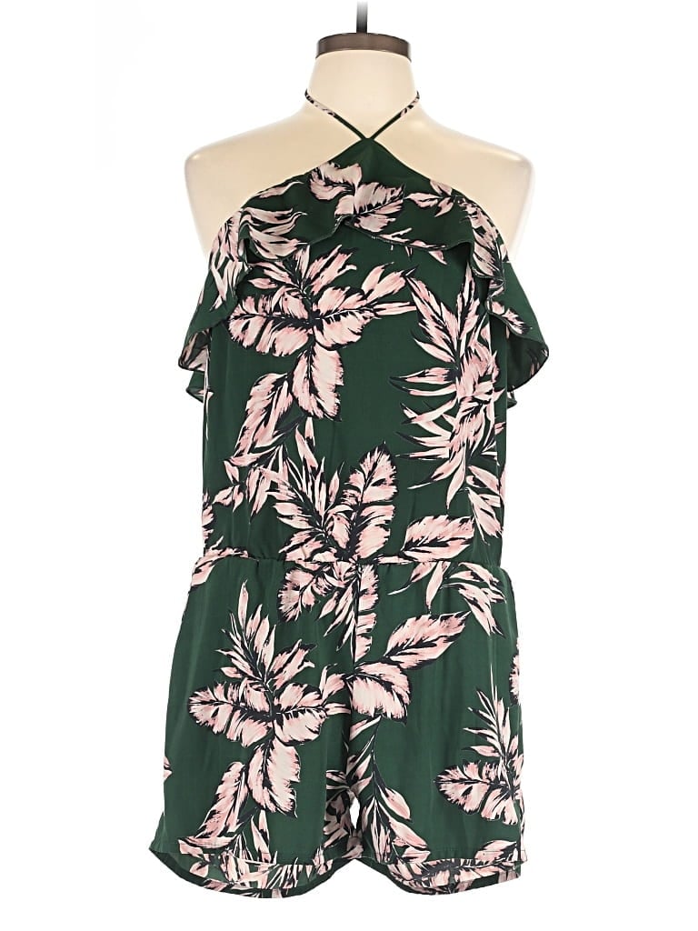 Pre-owned Mahina Romper In Green