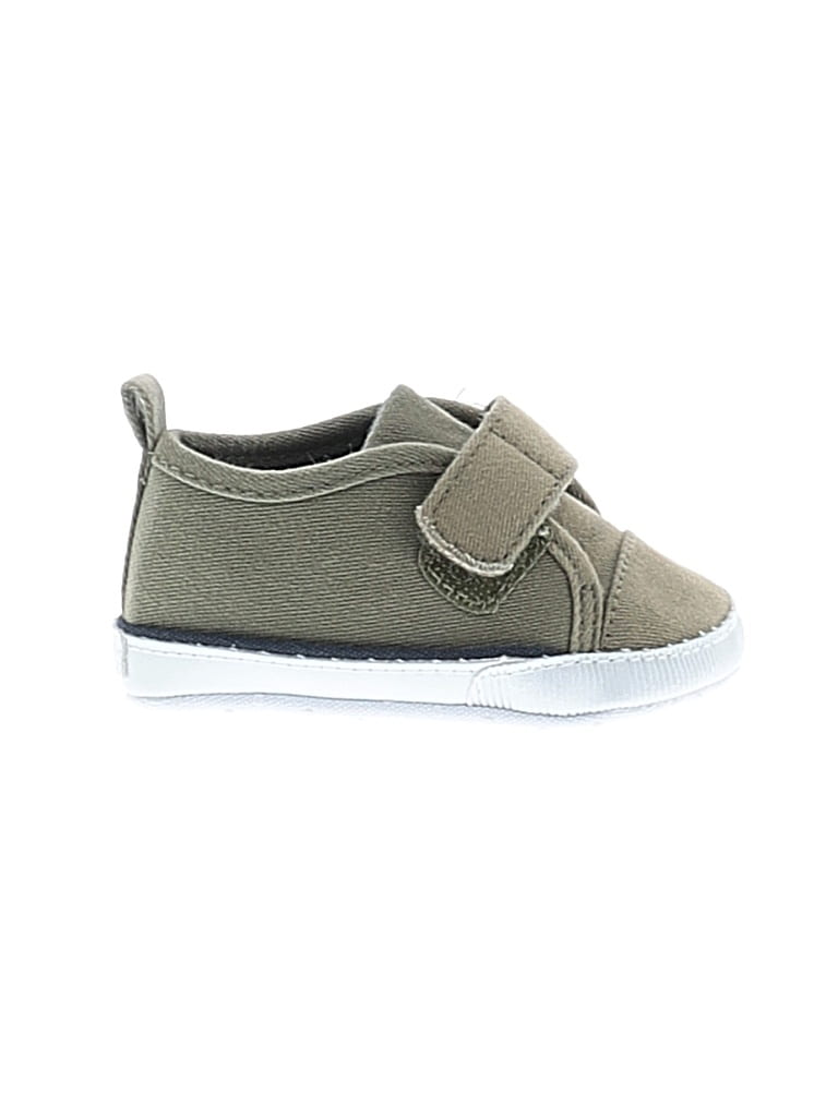 Pre-owned Carter's Babies' Booties In Green