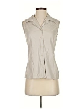Compagnie Internationale Express Sleeveless Button Down Shirt