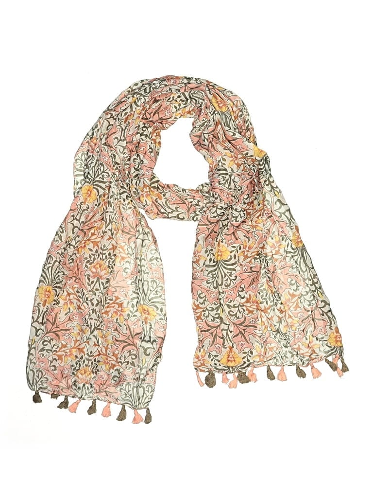 Pre-owned Look Scarf In Pink