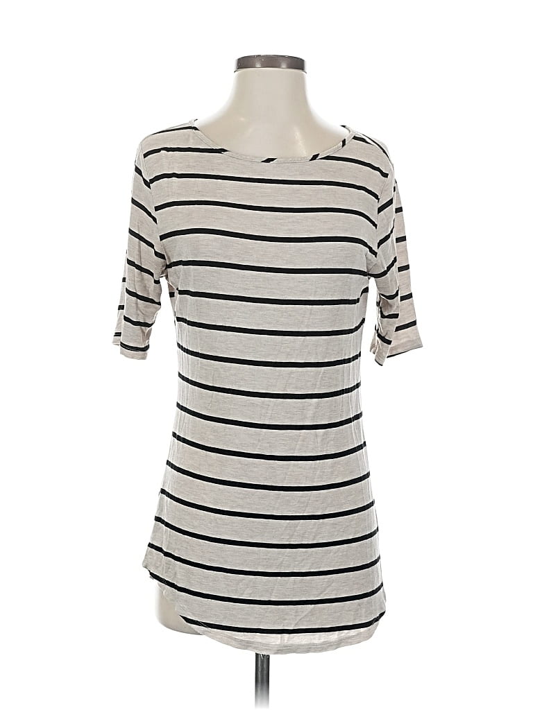 Pre-owned Assorted Brands 3/4 Sleeve T-shirt In White