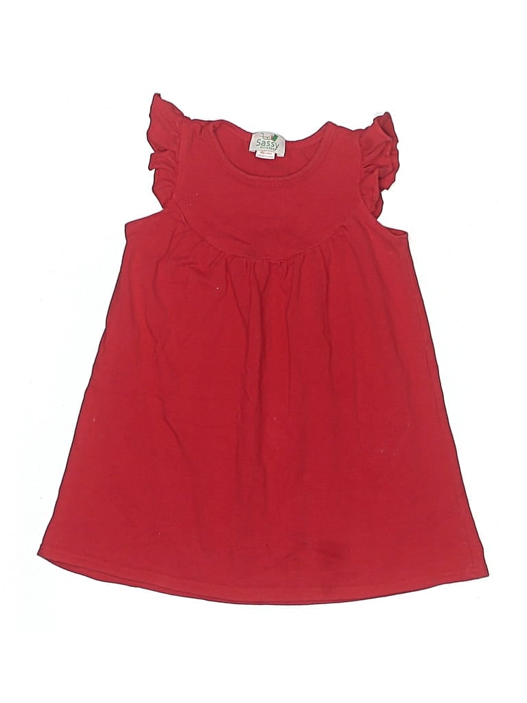 Pre-owned Assorted Brands Kids' Dress In Red