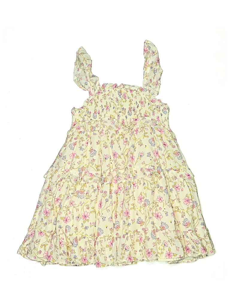 Pre-owned Happily Grey Kids' Dress In Yellow