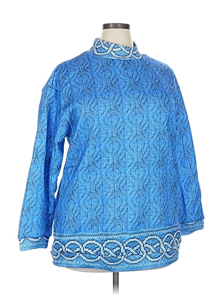 UNBRANDED Pre-owned Pullover Sweater In Blue