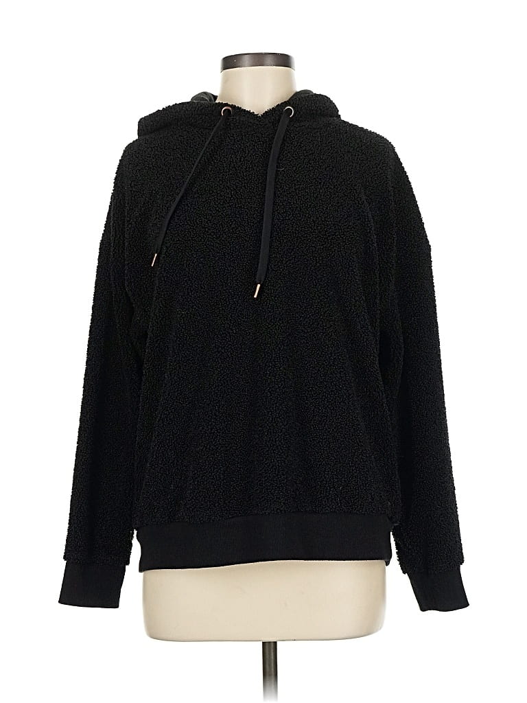 Pre-owned Xersion Pullover Hoodie In Black