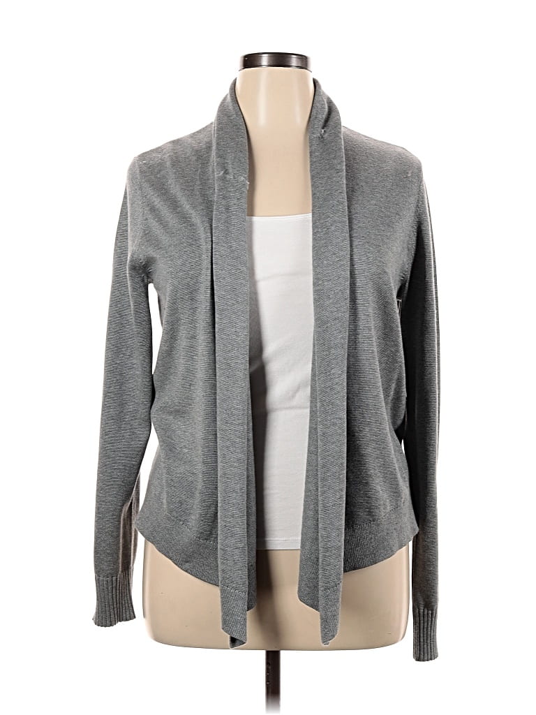 Remade Cardigan Sweater In Gray