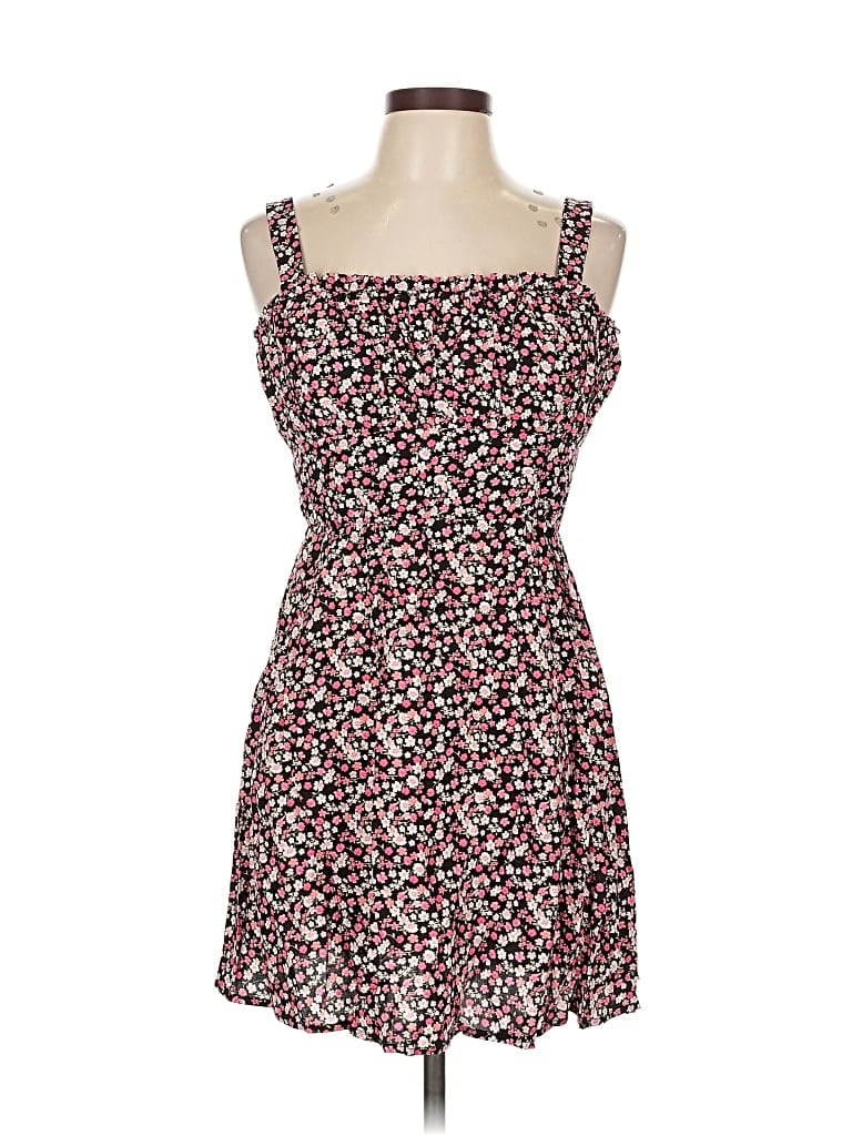 ROW A Pre-owned Casual Dress In Burgundy