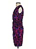 Chaps Print Purple Cocktail Dress Size S (petite) - photo 5