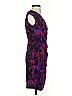 Chaps Print Purple Cocktail Dress Size S (petite) - photo 4
